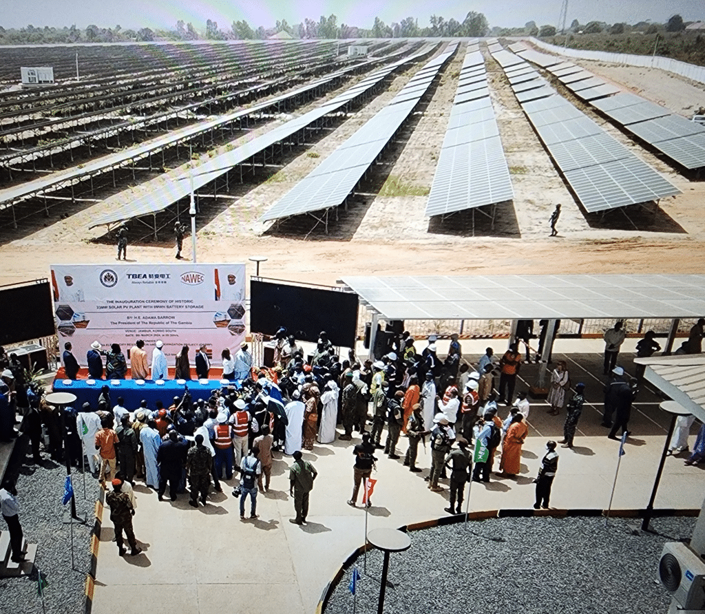 Avec l’appui de l’UE, la Gambie se lance résolument dans le solaire à grande échelle © BEI