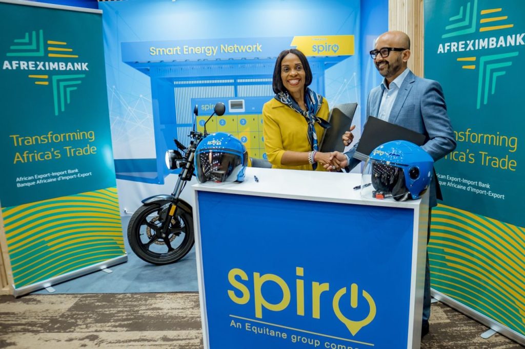 Africa CEOForum: Afreximbank announces a $50M line of credit for Spiro's EVs ©Afreximbank