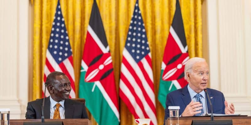 Le président Kenyan kenyan revient de Washington avec 200 M$ pour l’habitat durable et les VE © présidence du Kenya