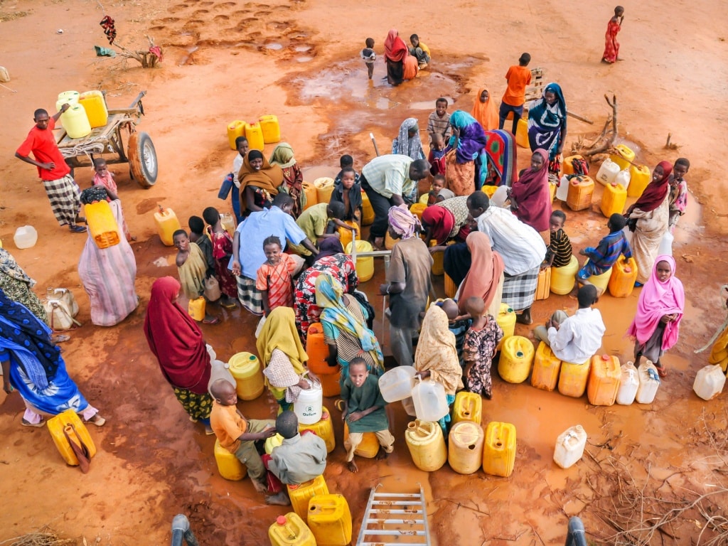 Comores, Somalie, Libye, Tchad…ces pays où l’accès à l’eau demeure faible en Afrique ©hikrcn/Shutterstock