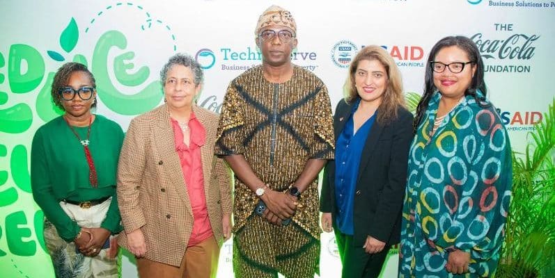 NIGERIA: $4m from Usaid and Coca-Cola to improve management of used plastics ©TechnoServe