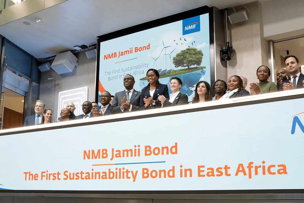 Listed on the London Stock Exchange, the $73 million Jamii bond will support sustainability in Tanzania © LSE