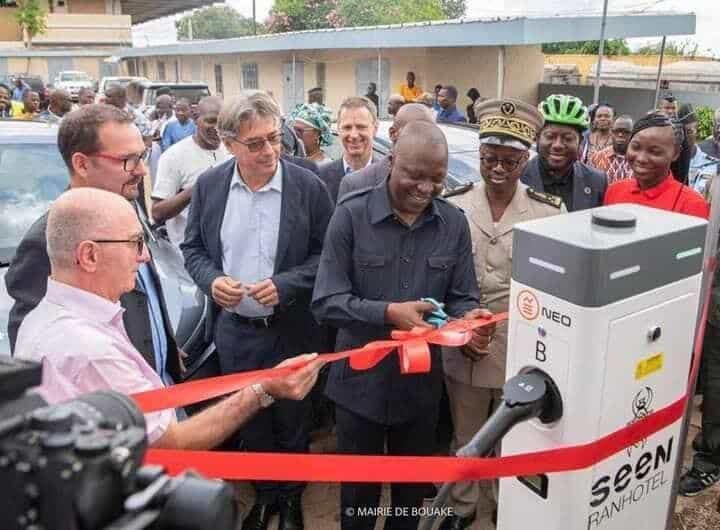 IVORY COAST: Bouaké has its first charging point for electric vehicles © EV.Tech