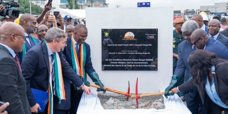 Work begins on Abidjan's BRT to link Yopougon and Bingerville in 45 minutes © Ivorian government