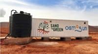 Osmosun installs its 1st desalination unit in Morocco for irrigation purpose ©Osmosun